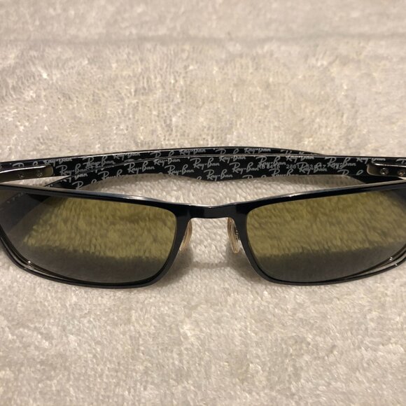 RAY-BAN Optics RB 8415 2861 53-17-145 Black Metal Full Rim Eyeglasse FRAMES ONLY - Picture 8 of 9